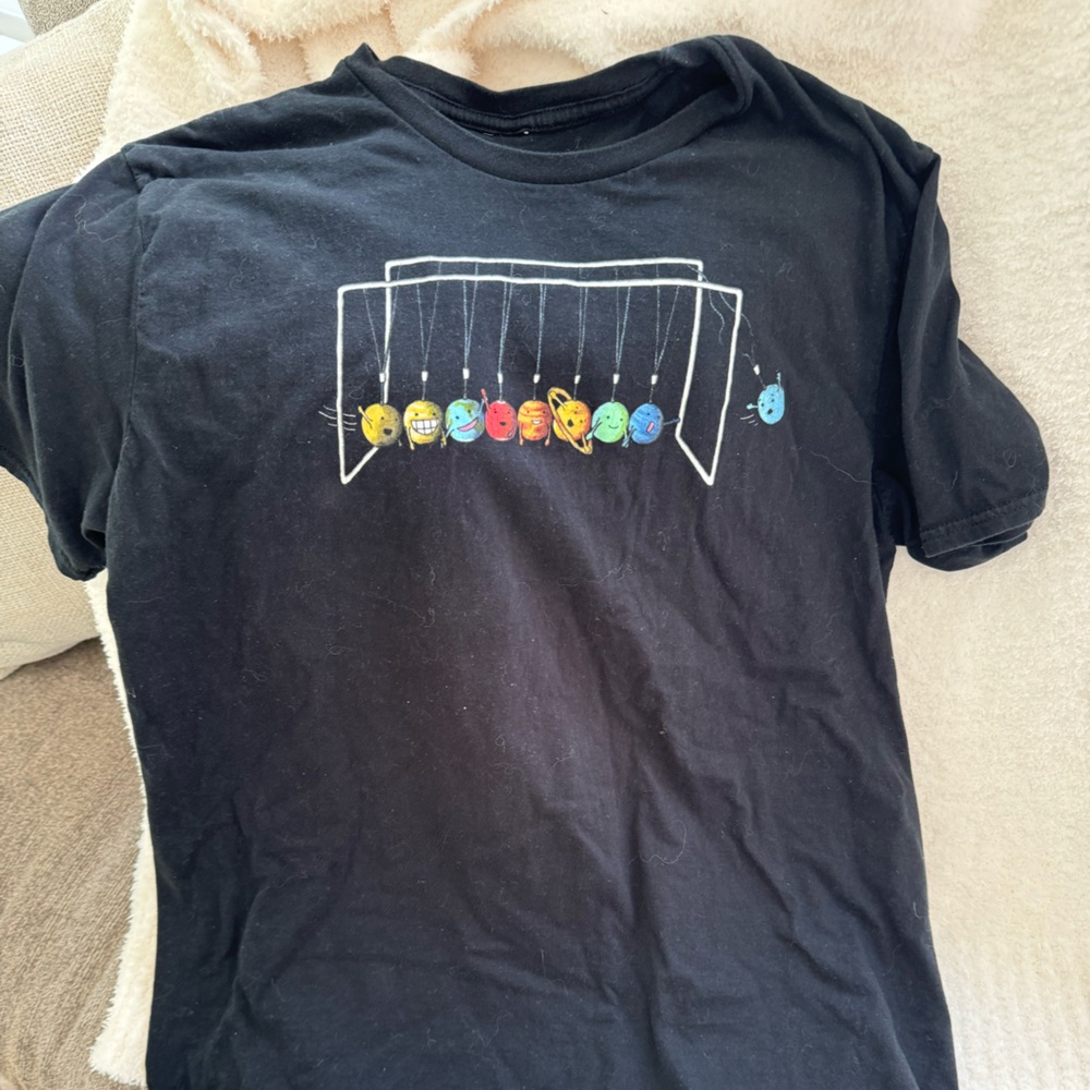 Women’s black tee shirt